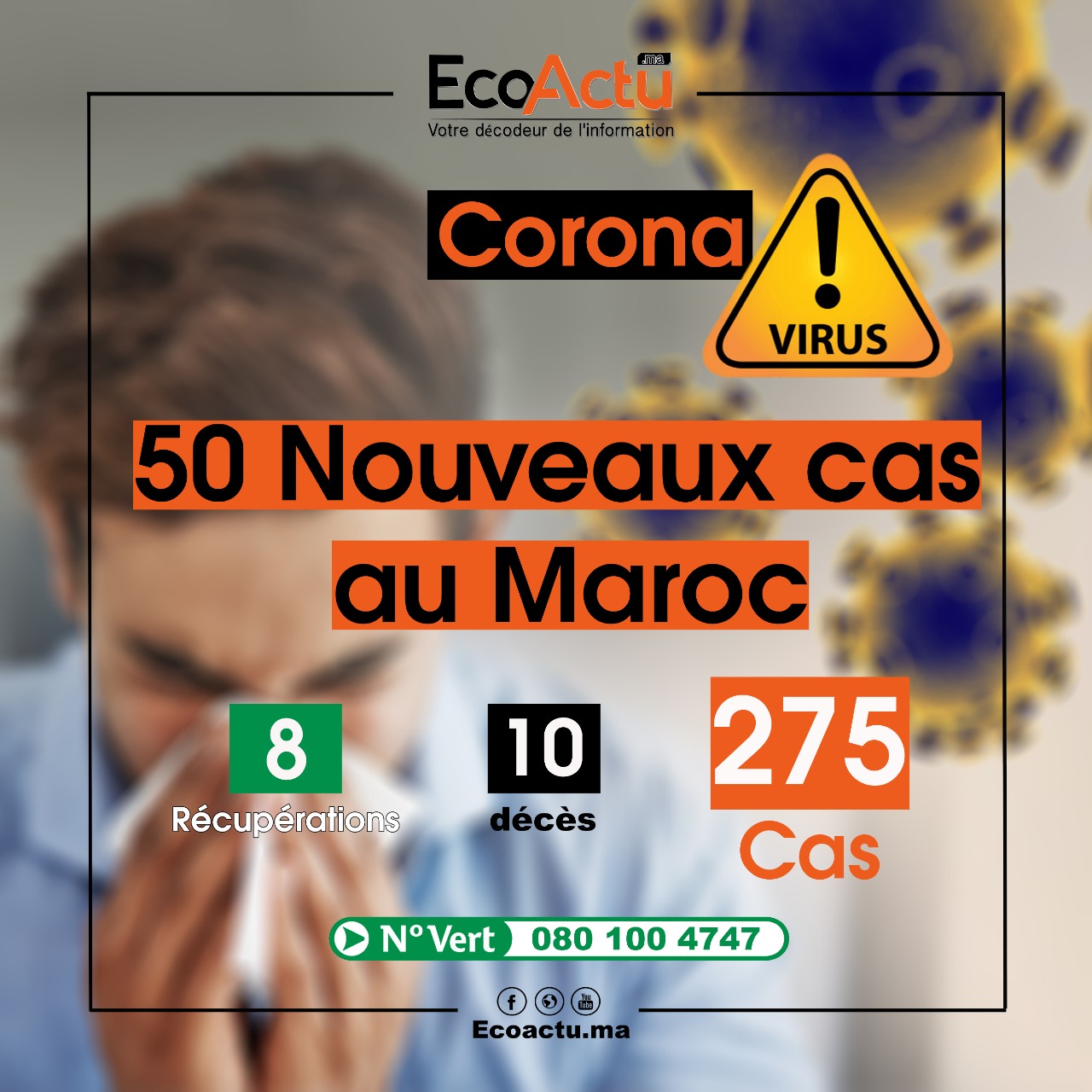 Coronavirus : 50 nouveaux cas confirmés ce 26 mars à 18h 2 IMG 20200326 WA0039