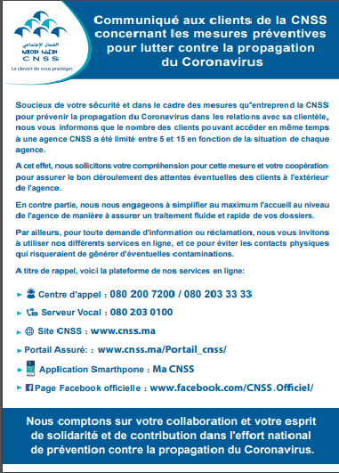 cnss Covid 19