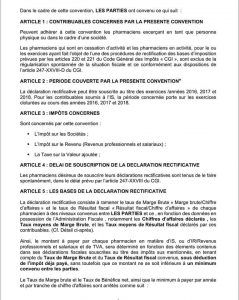 DGI/Pharmaciens : signature ce 5 octobre d'une convention relative à la déclaration rectificative prévue dans la LFR 2020 4 DGI pharmaciens