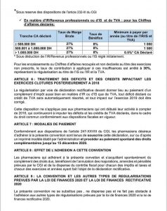 DGI/Pharmaciens : signature ce 5 octobre d'une convention relative à la déclaration rectificative prévue dans la LFR 2020 5 DGI pharmaciens