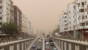 casablanca tempête de sable