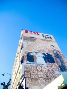 80e anniversaire de l'opération Torch : inauguration d'une fresque murale à Kénitra 2 opération torch puneet talwar usa maroc pologne kénitra